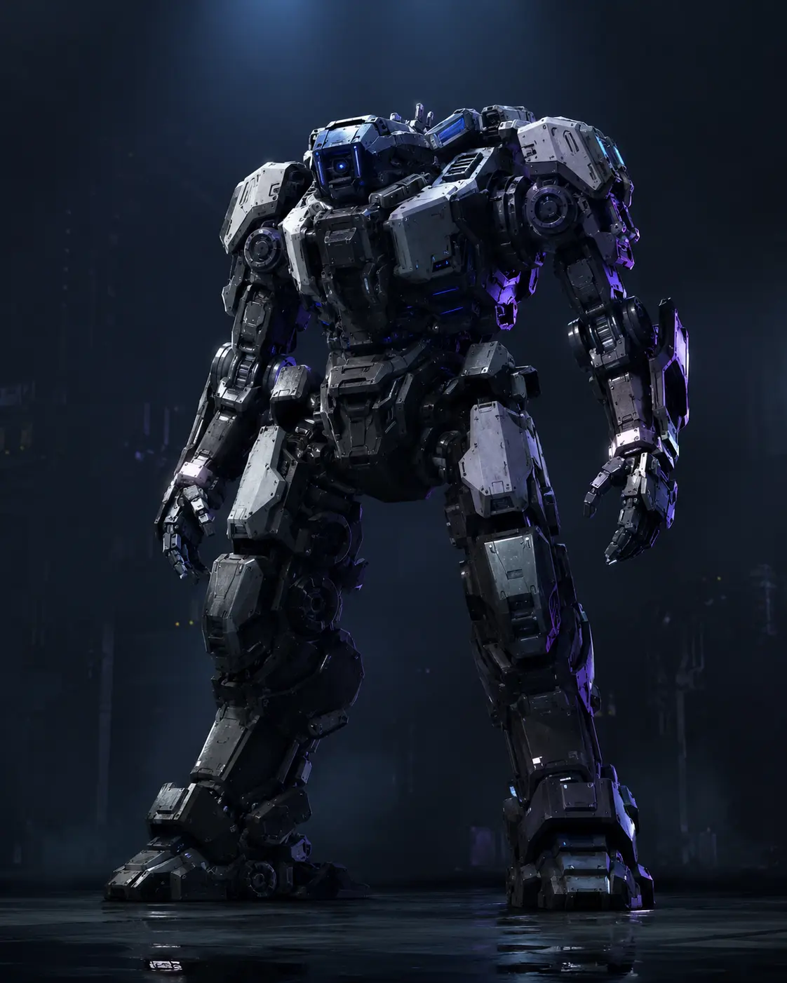 Original mech artwork